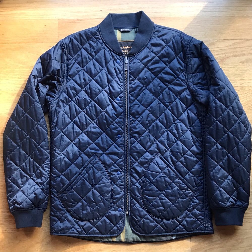 Barbour Quilted Bomber Jacket